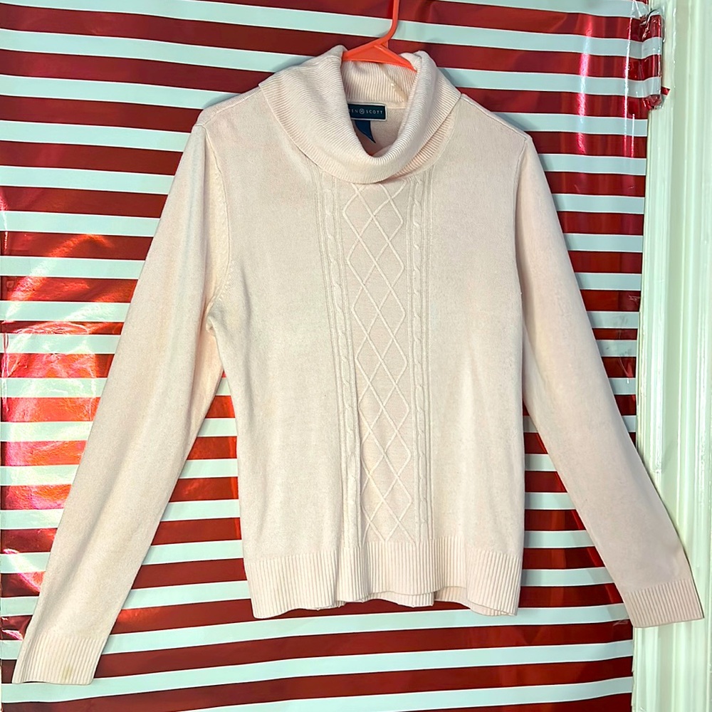 Karen Scott pink long sleeve